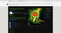 Desktop Screenshot of bluehypergiant.bandcamp.com