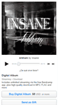 Mobile Screenshot of insanecs.bandcamp.com
