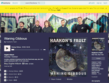 Tablet Screenshot of haakonsfault.bandcamp.com