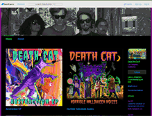 Tablet Screenshot of deathcat.bandcamp.com