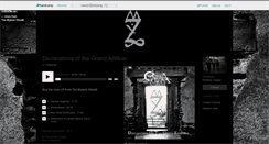 Desktop Screenshot of chasmablack.bandcamp.com