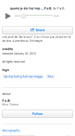 Mobile Screenshot of fabmusic2.bandcamp.com