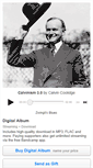 Mobile Screenshot of calvin-coolidge.bandcamp.com