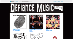 Desktop Screenshot of defiancemusic.bandcamp.com