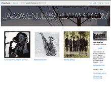 Tablet Screenshot of jazzavenue.bandcamp.com