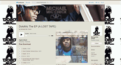 Desktop Screenshot of michaelmiccheck.bandcamp.com