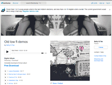 Tablet Screenshot of bettybluestale.bandcamp.com
