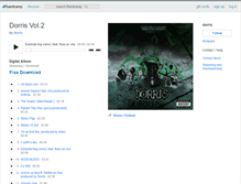 Tablet Screenshot of dorrisgrime.bandcamp.com