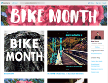 Tablet Screenshot of bikemonth.bandcamp.com