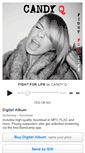 Mobile Screenshot of candyq.bandcamp.com