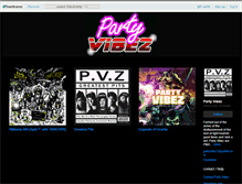 Tablet Screenshot of partyvibez.bandcamp.com