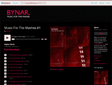 Tablet Screenshot of bynar.bandcamp.com