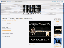 Tablet Screenshot of djbazookajoe.bandcamp.com