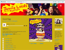 Tablet Screenshot of joanieleeds.bandcamp.com