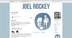 Desktop Screenshot of joelrockey.bandcamp.com