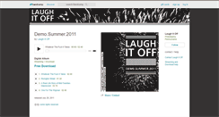 Desktop Screenshot of laughitoff.bandcamp.com