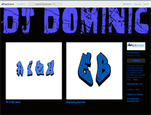 Tablet Screenshot of djdominic.bandcamp.com