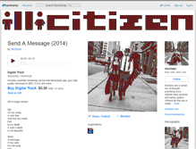 Tablet Screenshot of illicitizen.bandcamp.com