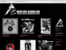 Tablet Screenshot of biggerboatrecords.bandcamp.com