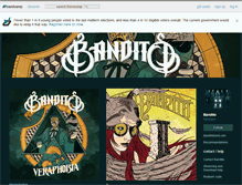 Tablet Screenshot of bandito.bandcamp.com