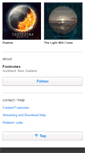 Mobile Screenshot of footnotesmusic.bandcamp.com