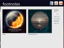 Tablet Screenshot of footnotesmusic.bandcamp.com