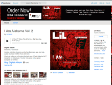 Tablet Screenshot of lilmook.bandcamp.com