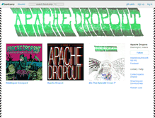 Tablet Screenshot of apachedropout.bandcamp.com