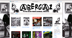 Desktop Screenshot of abergaz.bandcamp.com