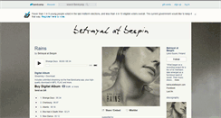 Desktop Screenshot of betrayalatbespin.bandcamp.com