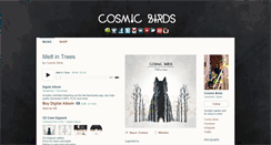 Desktop Screenshot of cosmicbirds.bandcamp.com