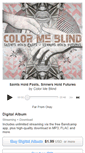 Mobile Screenshot of colormeblindrock.bandcamp.com
