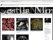 Tablet Screenshot of cestlamort.bandcamp.com