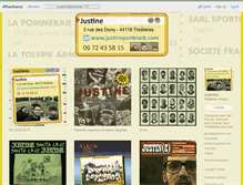 Tablet Screenshot of justinepunkrock.bandcamp.com