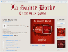 Tablet Screenshot of lasaintebarbe.bandcamp.com