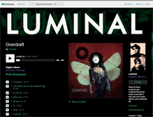 Tablet Screenshot of luminal.bandcamp.com