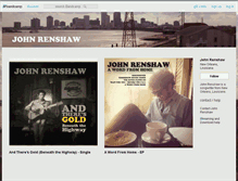 Tablet Screenshot of johnrenshaw.bandcamp.com