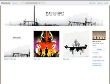 Tablet Screenshot of maninsuit.bandcamp.com