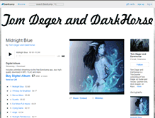Tablet Screenshot of darkhorseband.bandcamp.com
