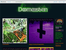 Tablet Screenshot of doomeastvan.bandcamp.com