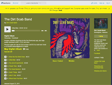 Tablet Screenshot of dirtscabband.bandcamp.com