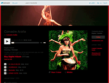 Tablet Screenshot of comadrearana.bandcamp.com