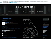 Tablet Screenshot of counterfeiti.bandcamp.com