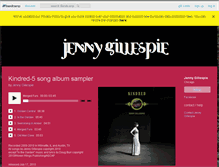 Tablet Screenshot of jennygillespie1.bandcamp.com