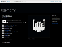Tablet Screenshot of fightcity.bandcamp.com