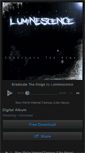 Mobile Screenshot of luminescence.bandcamp.com