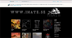 Desktop Screenshot of ihate.bandcamp.com