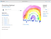 Tablet Screenshot of acolourfulsymphony.bandcamp.com