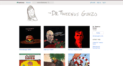 Desktop Screenshot of drtweenusgonzo.bandcamp.com