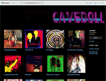 Tablet Screenshot of cavedoll.bandcamp.com